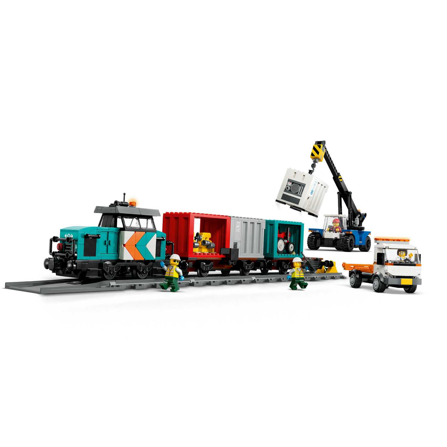 Lego 60509 Teretna stanica sa dizalicom i kamionom