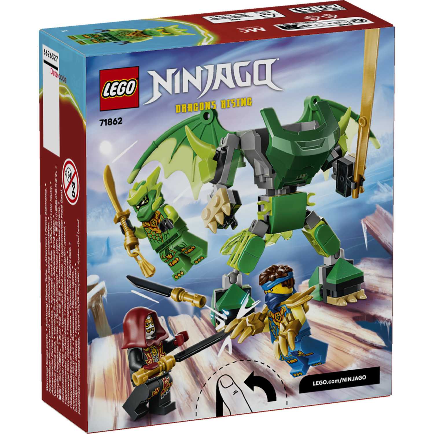 Lego 71862 Lloydov set za borbu zmajevih robota