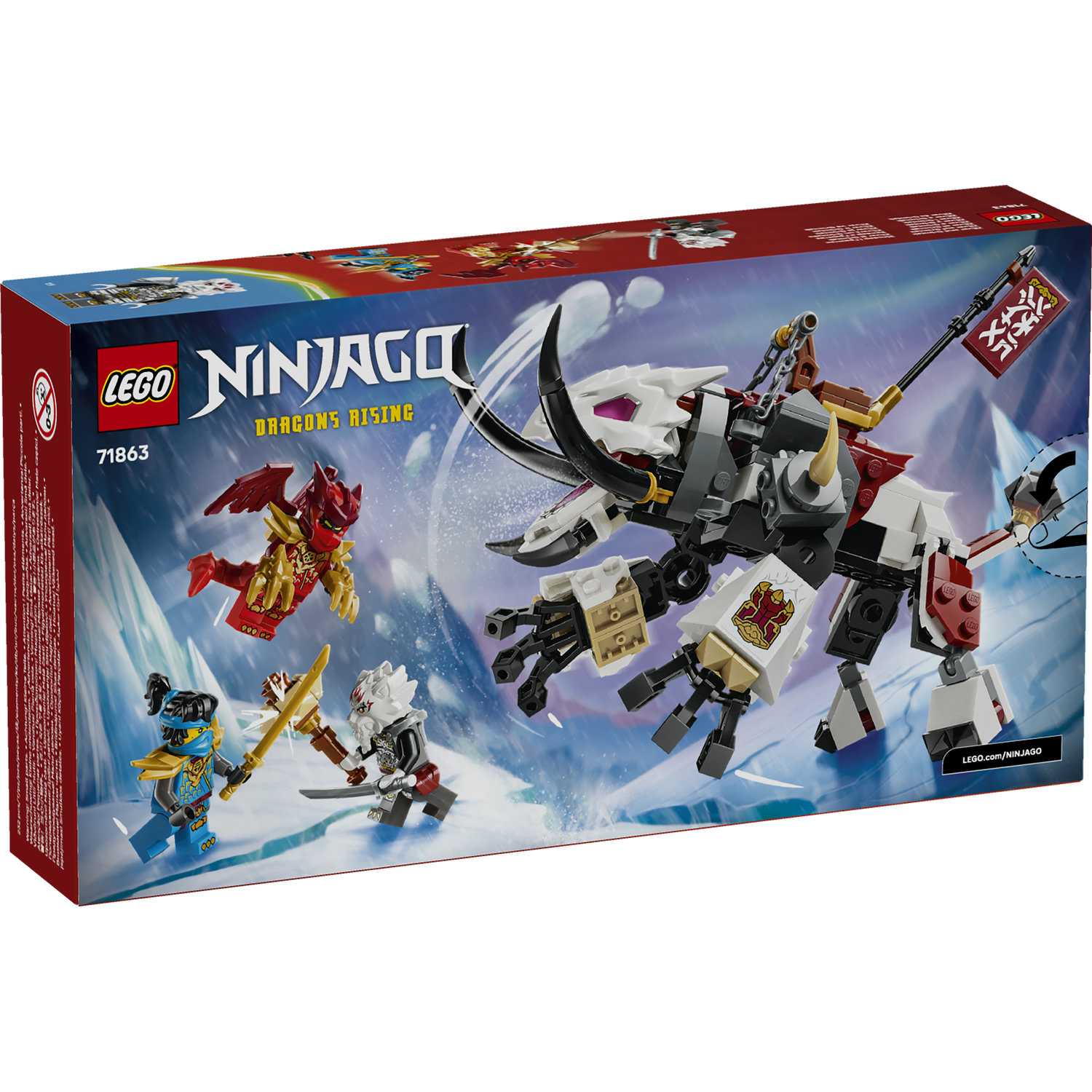 Lego 71863 Zilvar na zmaju Grimtaku