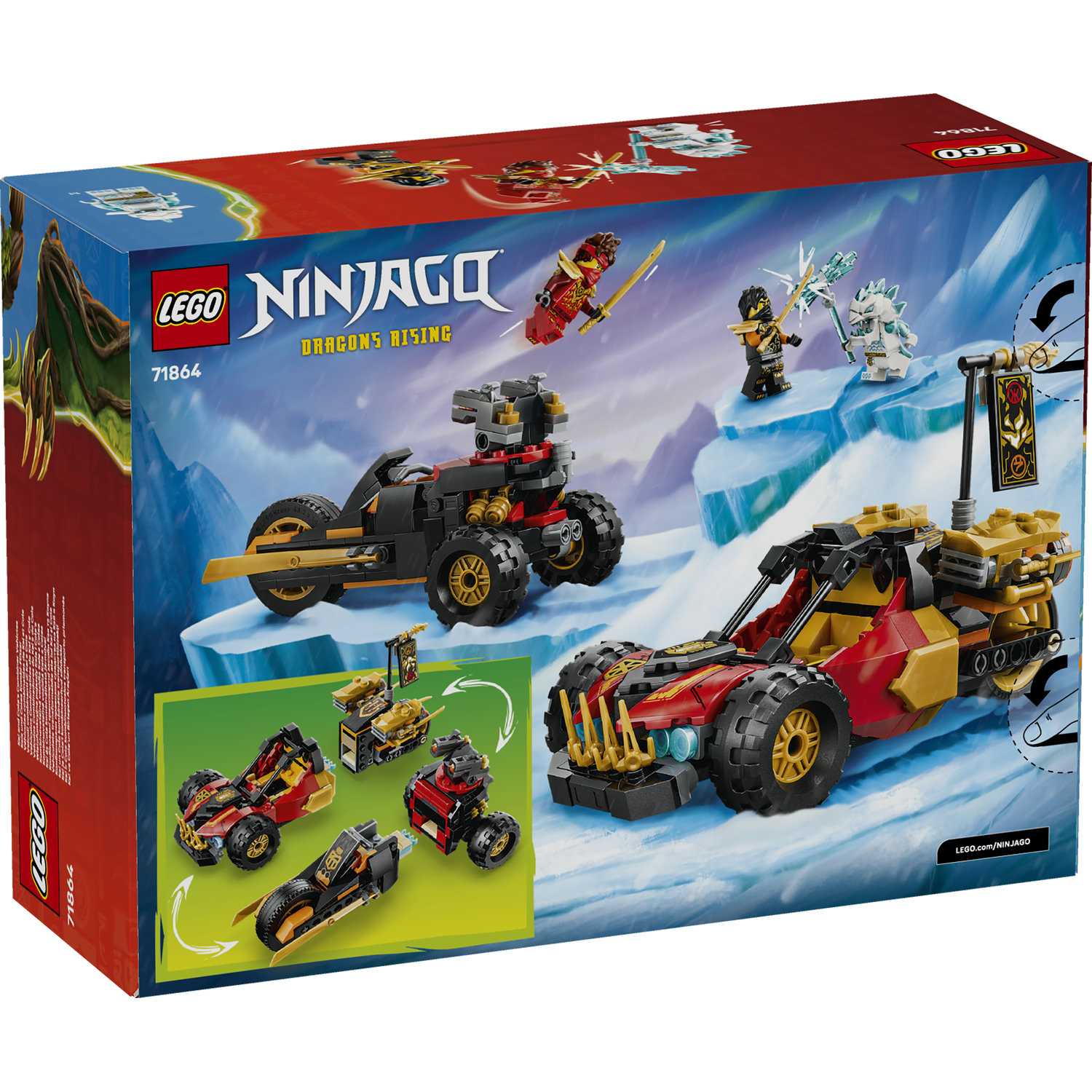 Lego 71864 Kai i Cole sa brzim vozilima