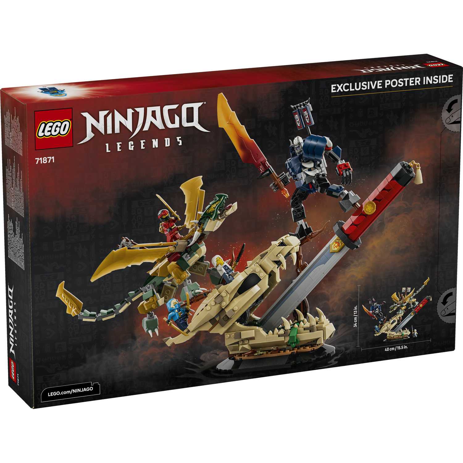 Lego 71871 Obračun na Dragonbladeu