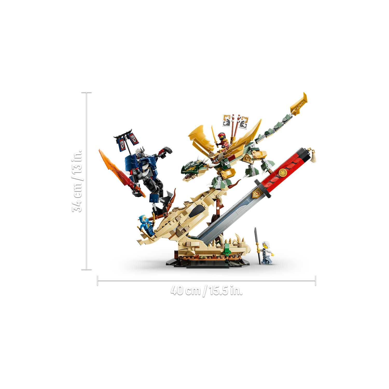 Lego 71871 Obračun na Dragonbladeu