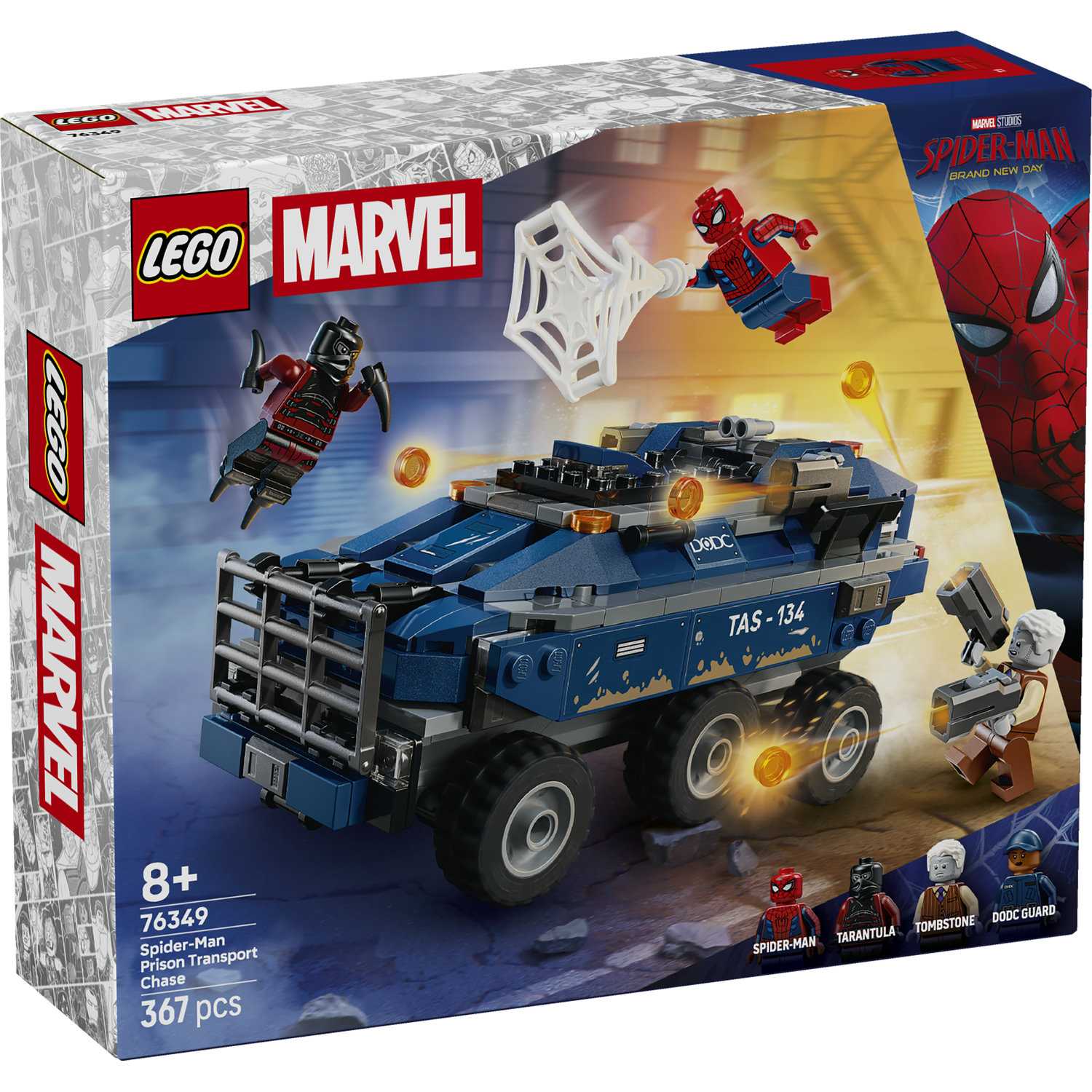 Lego 76349 Spider-Man – potjera za zatvorskim vozilom