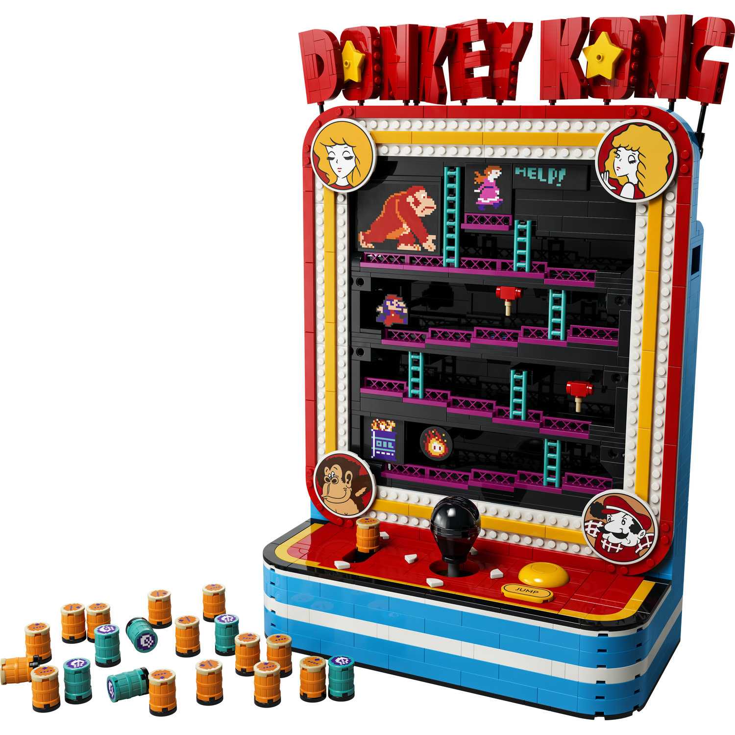 Lego 72051 Donkey Kong Arcade Set
