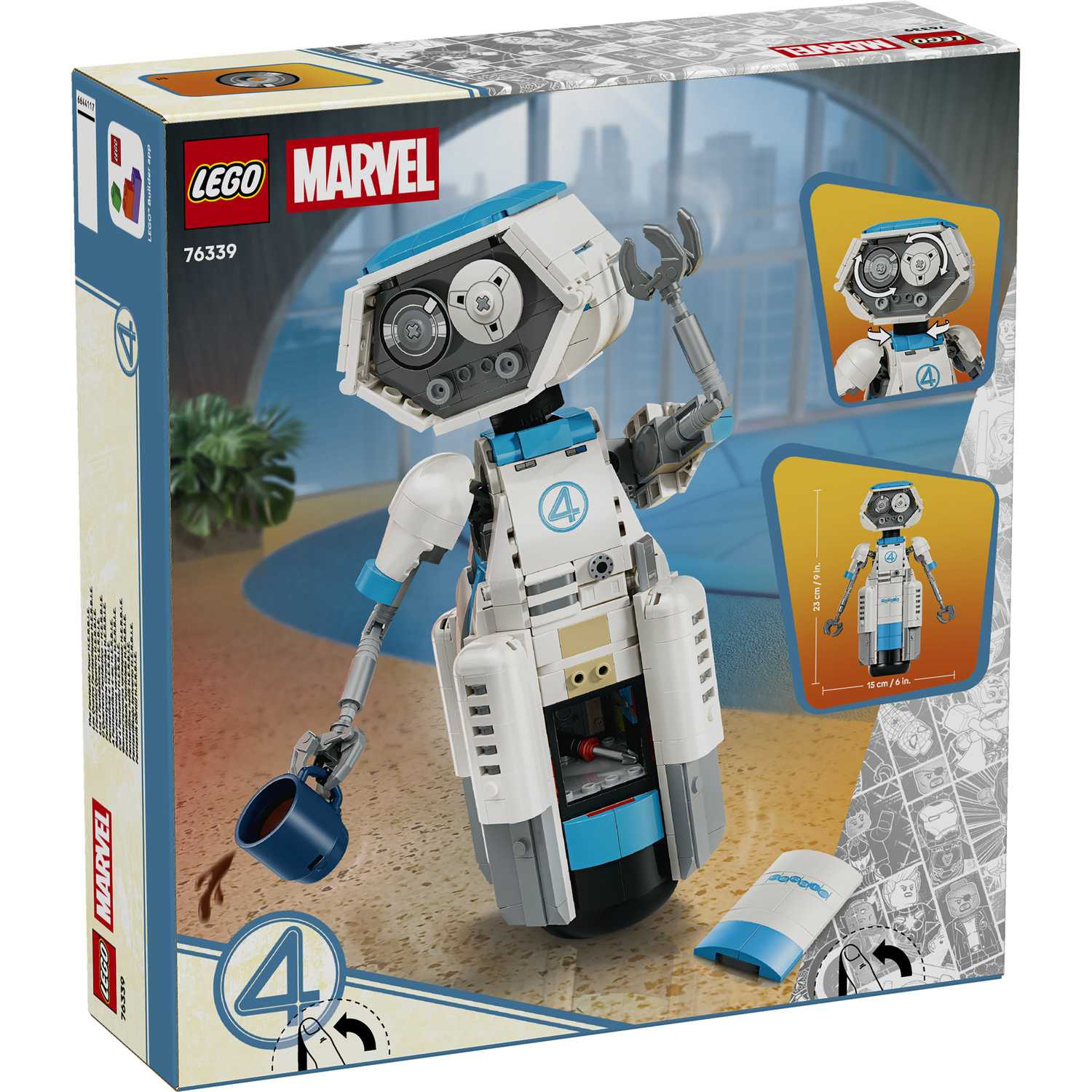 Lego 76339 Fantastična četvorka H.E.R.B.I.E.