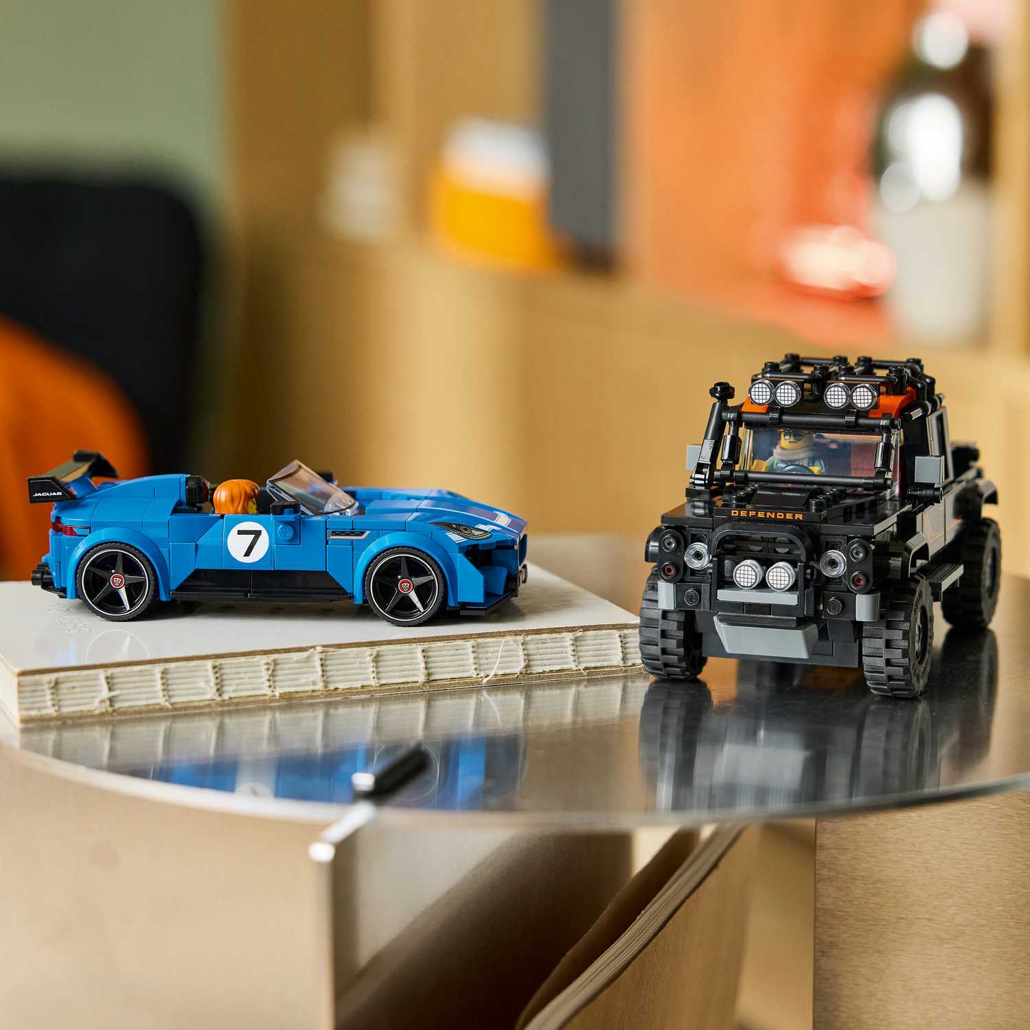 Lego 77264 Jaguar Project 7 i Land Rover Defender