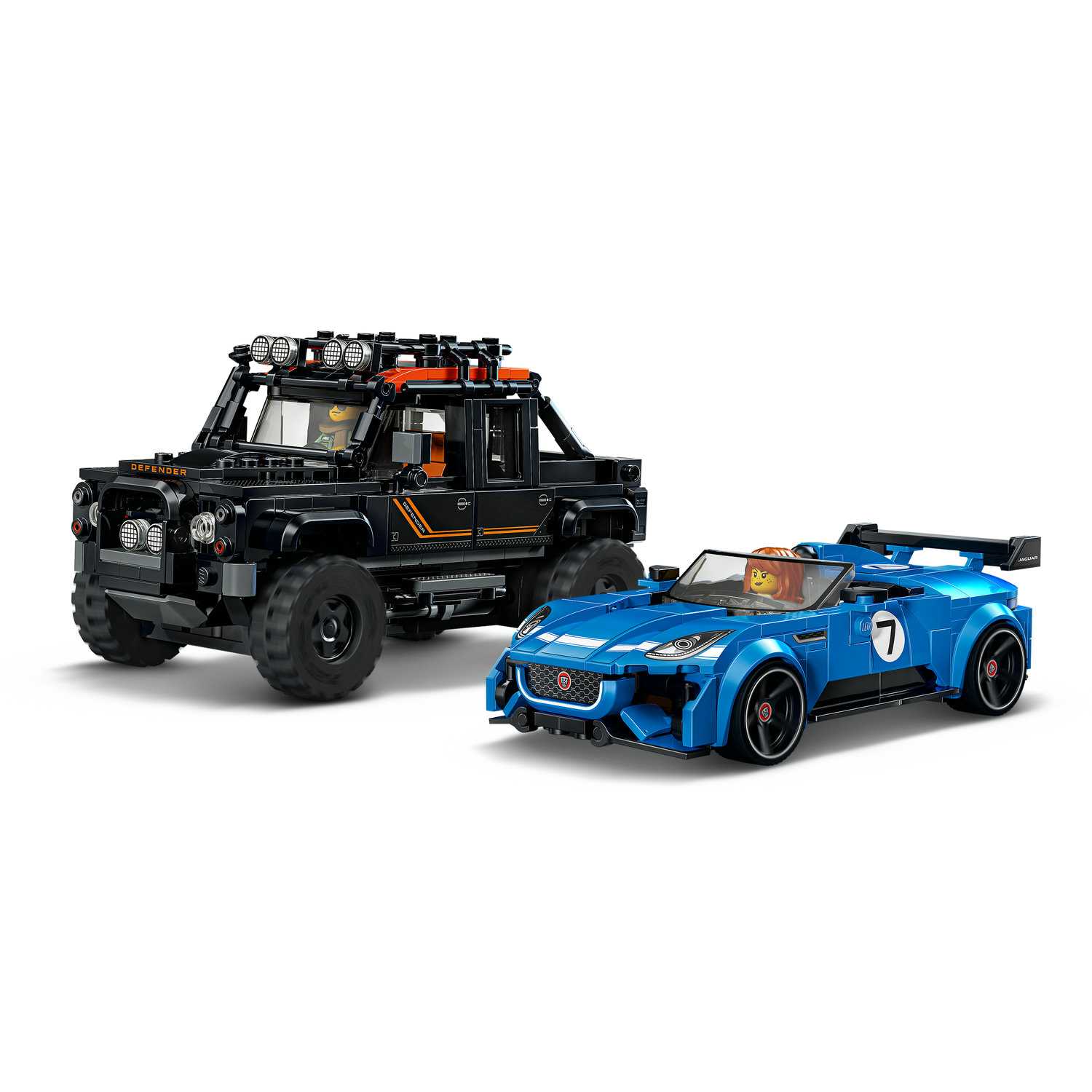 Lego 77264 Jaguar Project 7 i Land Rover Defender