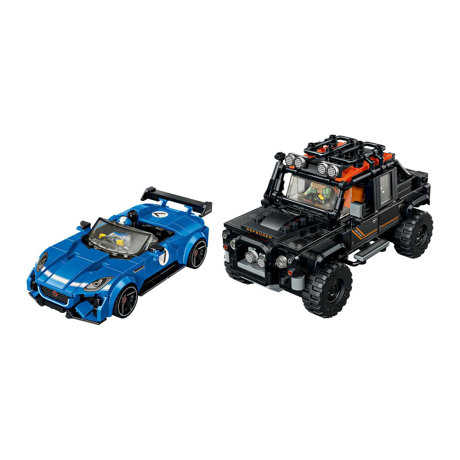 Lego 77264 Jaguar Project 7 i Land Rover Defender
