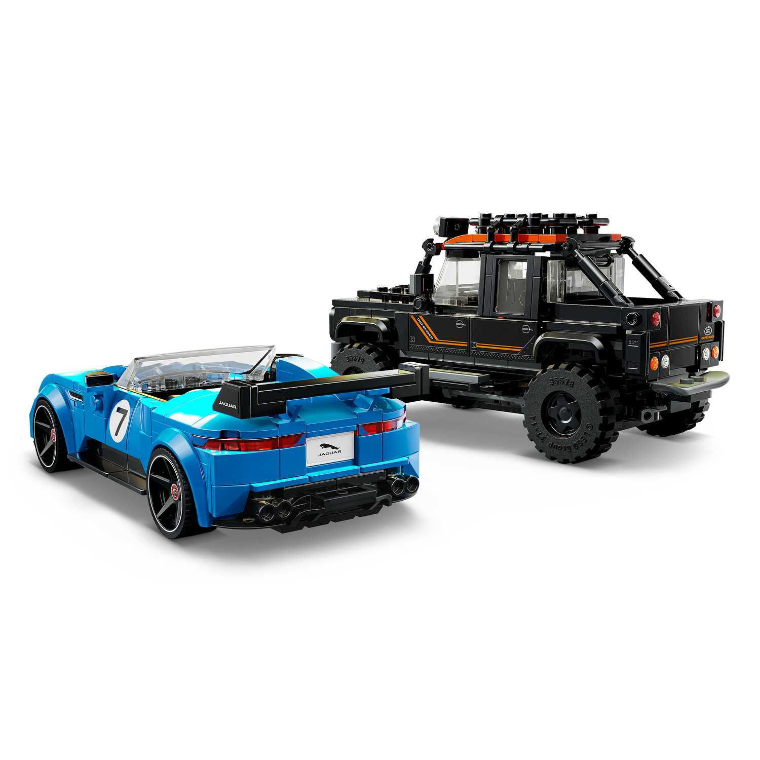 Lego 77264 Jaguar Project 7 i Land Rover Defender