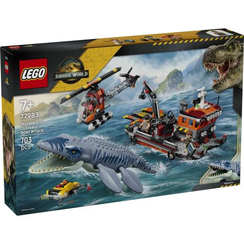 Lego 77983 Napad Dinosaur Broda Na Mosasaurusu