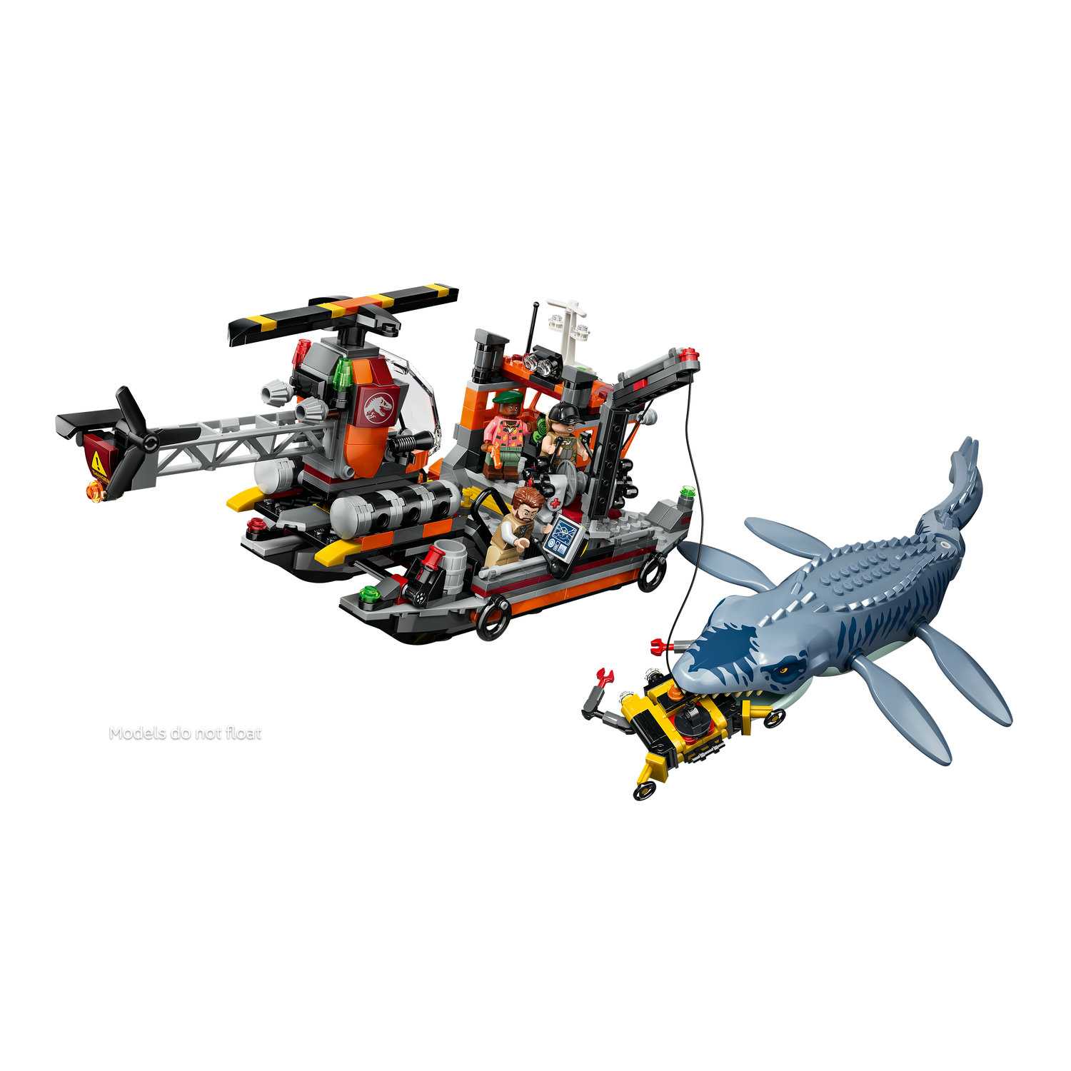 Lego 77983 Napad dinosaur broda na Mosasaurusu
