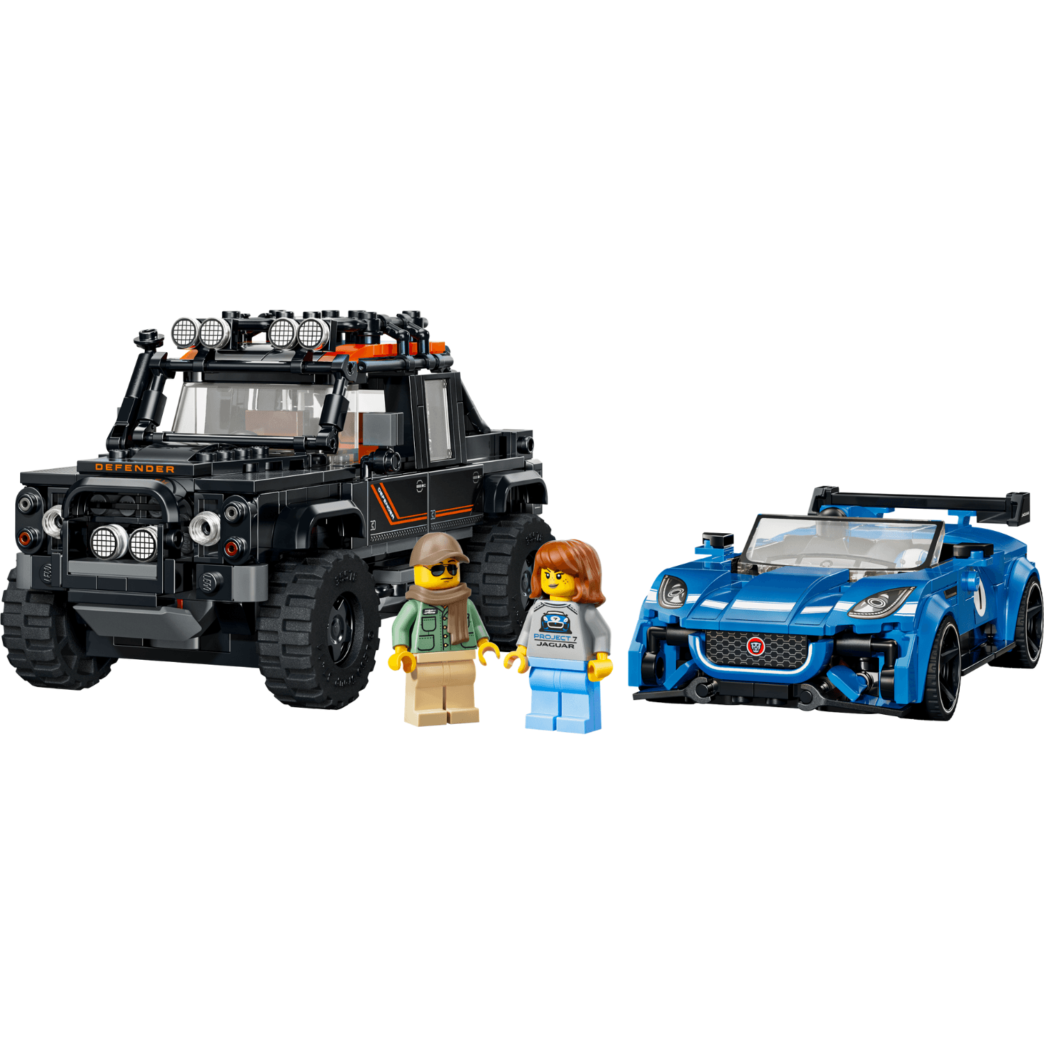 Lego 77264 Jaguar Project 7 i Land Rover Defender